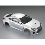 CARROCERÍA LEXUS RC F TOURING 1/10 TERMINADA BLANCA  3