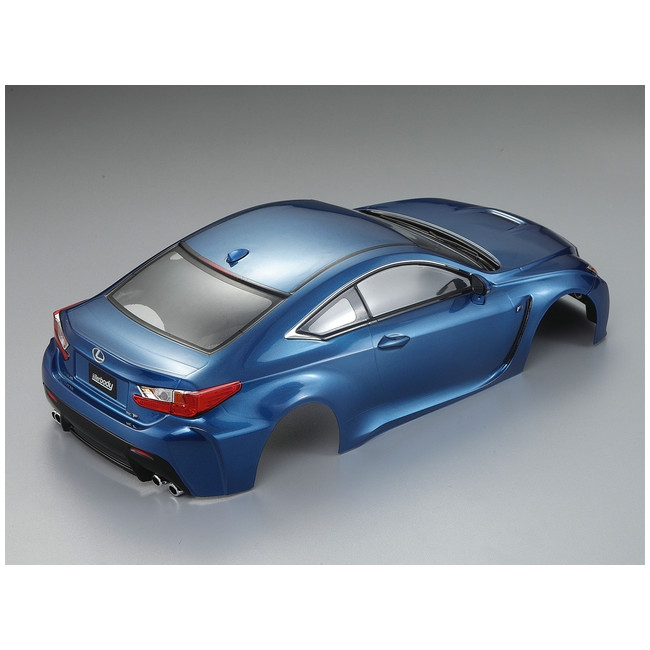 CARROCERÍA LEXUS RC F TOURING 1/10 TERMINADA AZUL  2