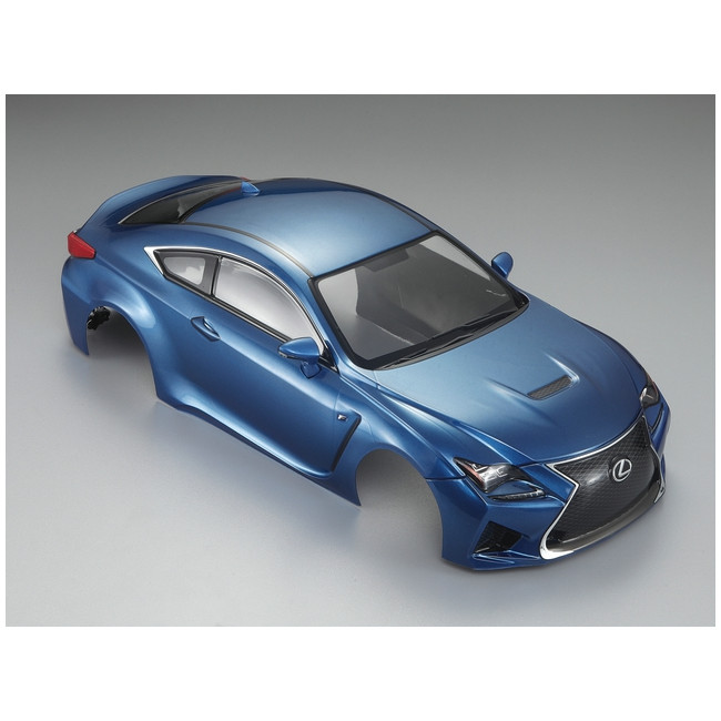 CARROCERÍA LEXUS RC F TOURING 1/10 TERMINADA AZUL  3