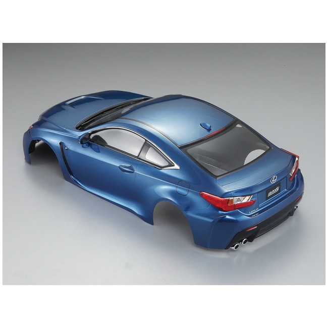 CARROCERÍA LEXUS RC F TOURING 1/10 TERMINADA AZUL  4