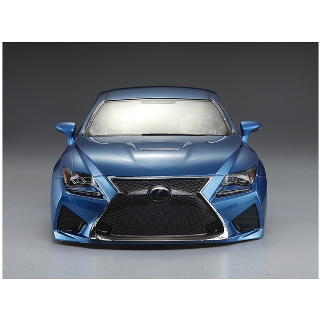 CARROCERÍA LEXUS RC F TOURING 1/10 TERMINADA AZUL  5