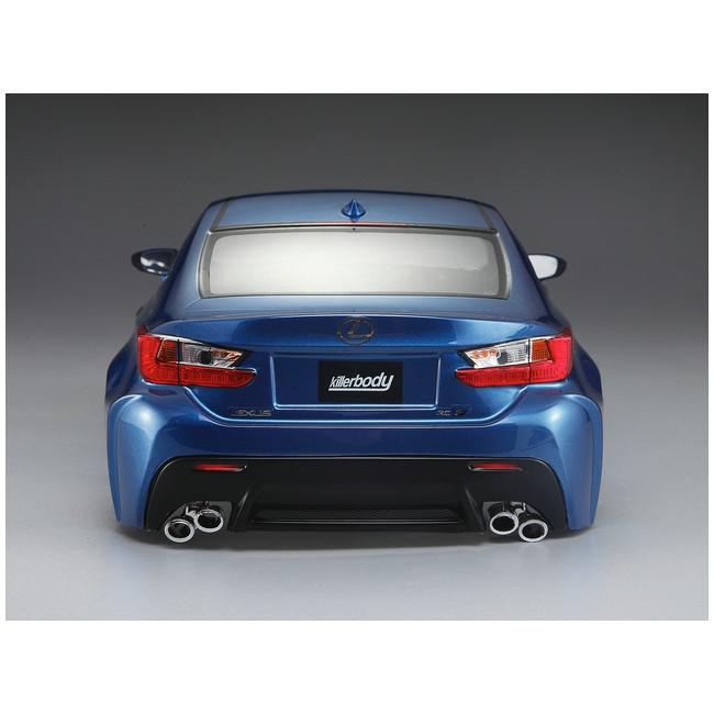 CARROCERÍA LEXUS RC F TOURING 1/10 TERMINADA AZUL  6