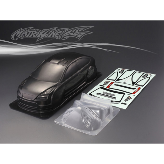 CARROCERÍA RC FORD FOCUS TOURING 1/10 PINTADA CARBONO