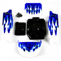 CARROCERÍA DESERT CRAWLER 1/14 AZUL BLANCA  LC RACING L6204