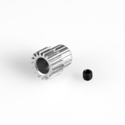 PIÑÓN MOTOR 16T METAL EJE 3.17MM  LC RACING L6206