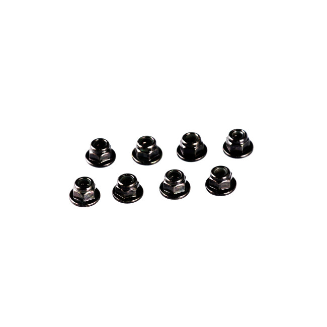 TUERCAS RUEDAS  3MM 8PCS  LC RACING L6208