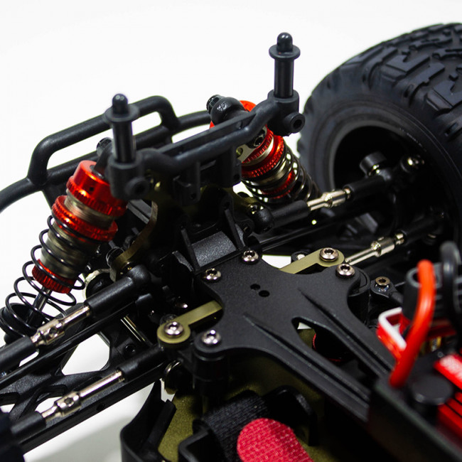 COCHE BRUSHLESS BIGFOOT 1/14 LC RACING EMB-MTH RTR  LIPO VERSION (7,4V)