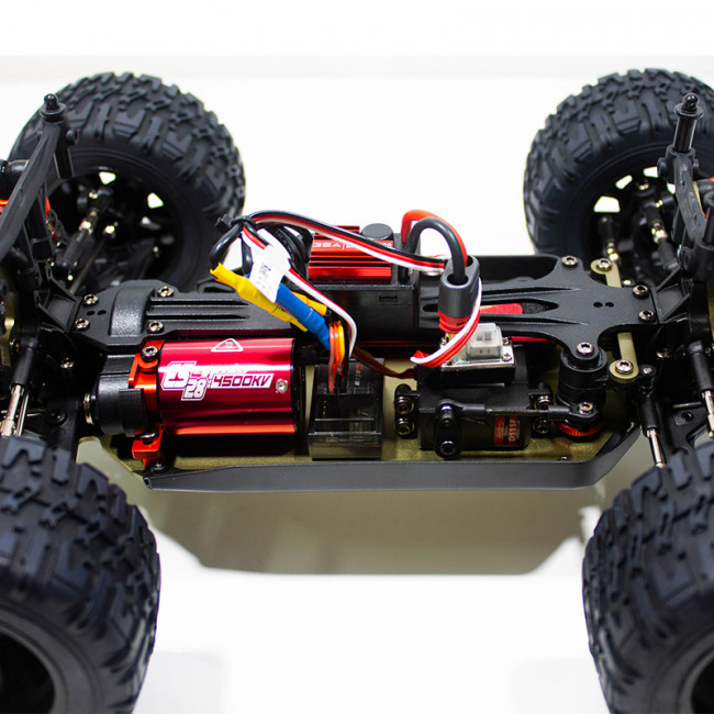 COCHE BRUSHLESS BIGFOOT 1/14 LC RACING EMB-MTH RTR  LIPO VERSION (7,4V)