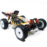 COCHE BUGGY 1/14 EMB-1L LC RACING RTR C/ESCOBILLAS LIPO VERSION (7,4V)  NEGRO Y BLANCO