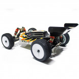 COCHE BUGGY 1/14 EMB-1L LC RACING RTR C/ESCOBILLAS LIPO VERSION (7,4V)  NEGRO Y BLANCO