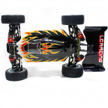 COCHE BUGGY 1/14 EMB-1L LC RACING RTR C/ESCOBILLAS LIPO VERSION (7,4V)  NEGRO Y BLANCO