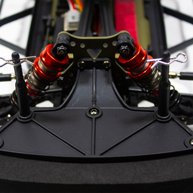 COCHE BRUSHLESS RALLY 1/14 LC RACING EMB-WRCH RTR  LIPO VERSION (7,4V) AZUL