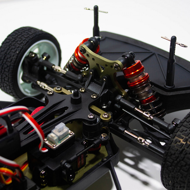 COCHE BRUSHLESS RALLY 1/14 LC RACING EMB-WRCH RTR  LIPO VERSION (7,4V) AZUL