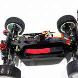 COCHE BUGGY 1/14 EMB-1L LC RACING RTR C/ESCOBILLAS LIPO VERSION (7,4V)  NEGRO Y BLANCO