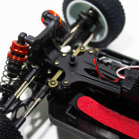 COCHE BUGGY 1/14 EMB-1L LC RACING RTR C/ESCOBILLAS LIPO VERSION (7,4V)  NEGRO Y BLANCO