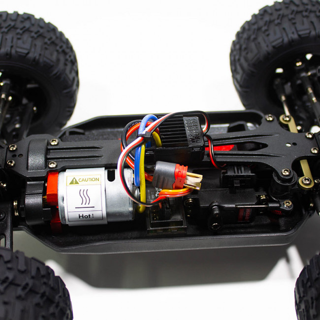 COCHE BIG FOOT 1/14 EMB-MTL LC RACING RTR C/ESCOBILLAS LIPO VERSION (7,4V)