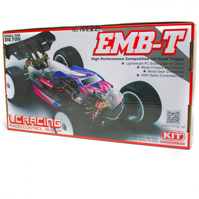COCHE TRUGGY 1/14 EMB-TGH LC RACING KIT DE MONTAGE