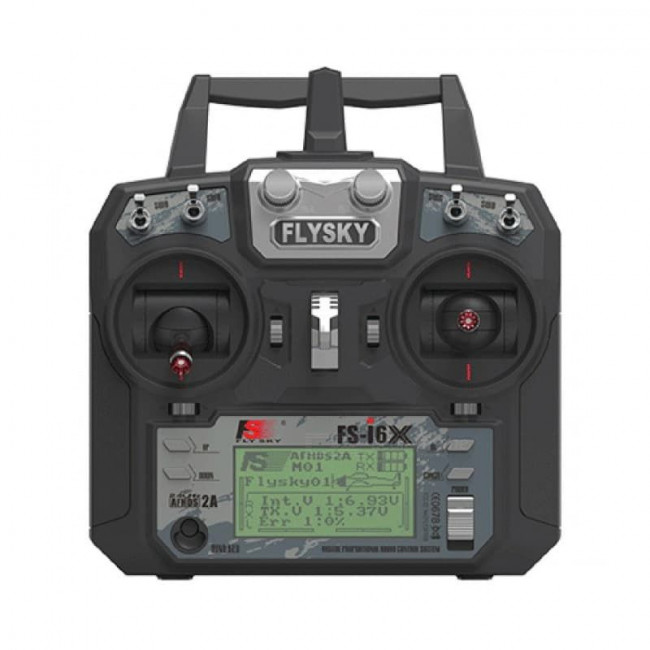EMISORA FLYSKY i6X 10 CANALES AFHDS + RECEPTOR iA6 2,4GHZ