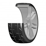 RUEDAS RC 1/8 GT S5 MEDIA REVO GRP PLATEADA