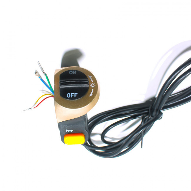 INTERRUPTOR DE LUCES Y BOCINA PATINETE ELÉCTRICO MASSCITY