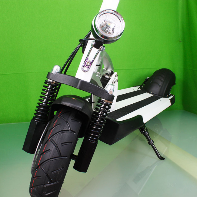 MASSCITY MSC-011 45KM/H BRUSHLESS 500W BAT. 48V 10A 30KM AUTONOMÍA INTERMITENTES TRASEROS (NEGRO)