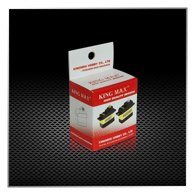 SERVO MICRO KM04MDHV  HI VOLTAGE 0.10/60º 1.6KG, PIÑONES METAL, DIGITAL CORELESS, 5,7GR.