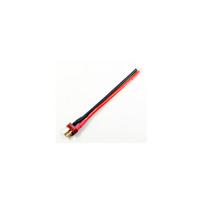 CABLE CON CONECTOR T DEAN HEMBRA (BATERÍA) 10CM