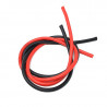 20CM ROJO + 20CM NEGRO CABLE SILICONA 14AWG