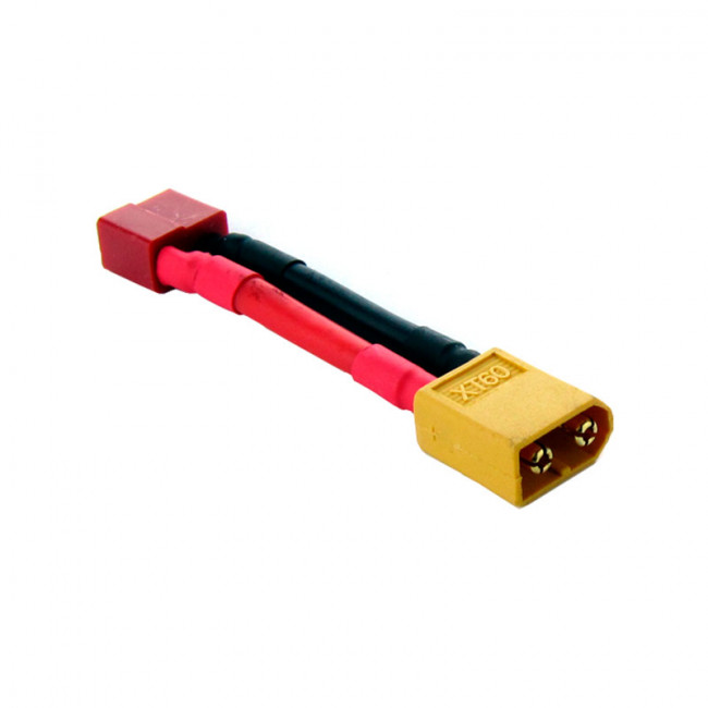 CABLE CONVERTIDOR DE TDEAN HEMBRA A XT60 MACHO 5CM