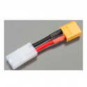 CABLE CONVERTIDOR DE XT60 MACHO  A TAMIYA HEMBRA 5CM