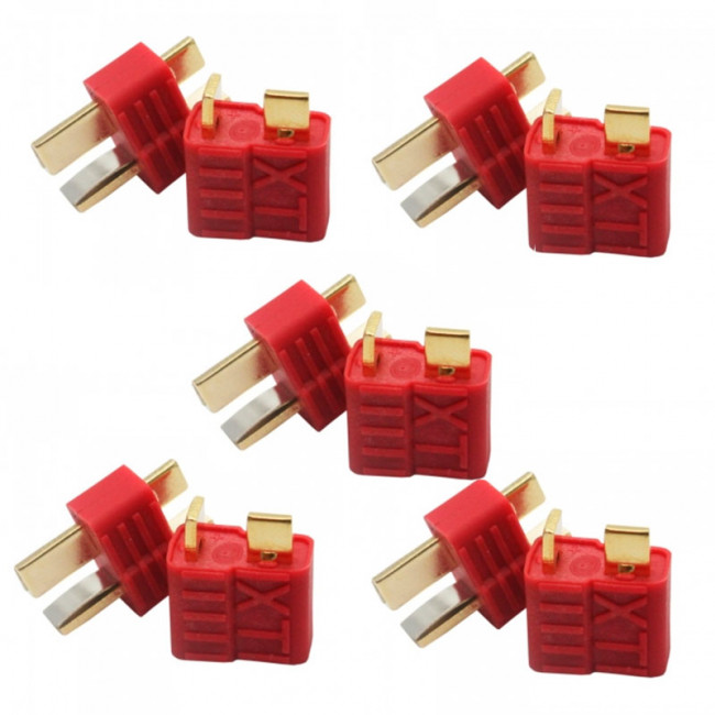 CONECTOR T DEAN M+H (5 PAREJAS)