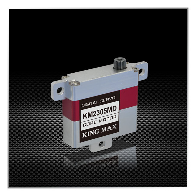 Servo mini de Alas KM2305MD 5.56kg / 0.11seg Caja y Piñones de Metal