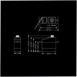 Servo Mini KM1703MD Piñones Metálicos 4.1kg / 0.10s
