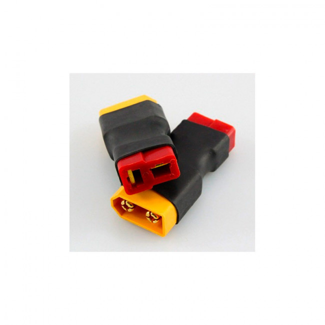 CONECTOR CONVERTIDOR XT60 MACHO A T DEAN HEMBRA (2 PCS)