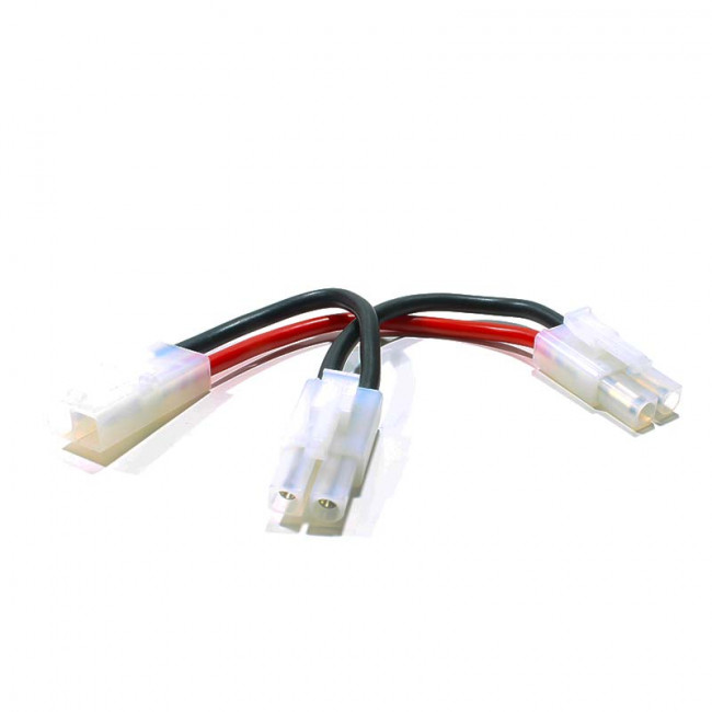 CABLE CONEXIÓN BATERÍAS EN SERIE CONECTORES TAMIYA STD
