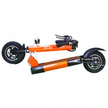 PATINETE ELÉCTRICO MASSCITY MSC005 45KM/H BRUSHLESS 500W BAT. 48V 10A 30KM AUTONOMÍA C/LUCES DE POSICIÓN NARANJA