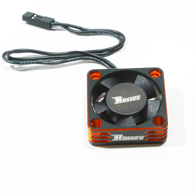 VENTILADOR ESTRUTURA DE ALUMINIO 28000 RPM NARANJA 30X30MM