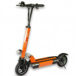 PATINETE ELÉCTRICO MASSCITY MSC005 45KM/H BRUSHLESS 500W BAT. 48V 10A 30KM AUTONOMÍA C/LUCES DE POSICIÓN NARANJA