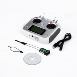 Avión Planeador Sonic 185 Brushless R.T.F. + FlySky I6S + Lipo + Cargador (Con Todo para Volar)