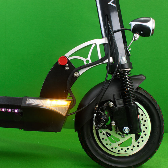 PATINETE ELÉCTRICO FASUER YF-005 10" LUCES NEGRO