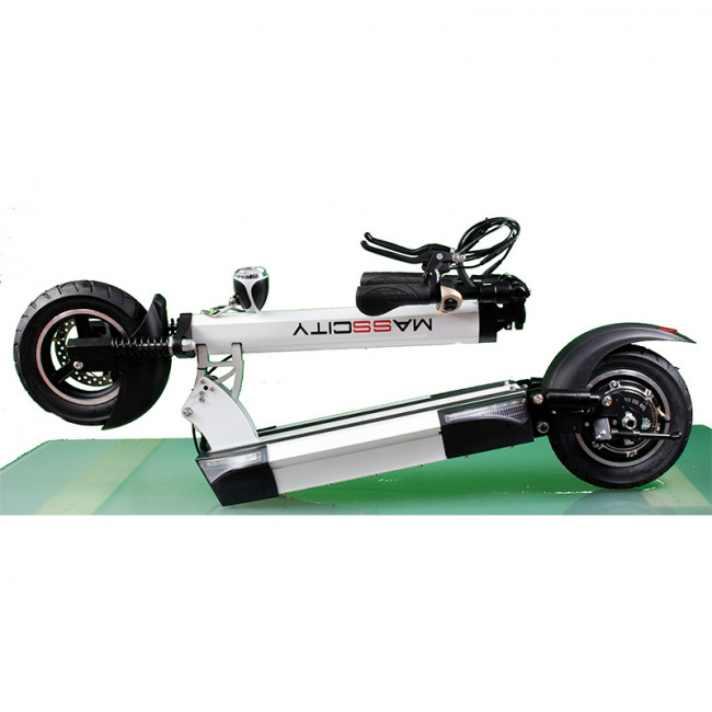 PATINETE ELÉCTRICO MASSCITY MSC005 BRUSHLESS 500W BAT. 48V 10A 30KM AUTONOMÍA C/LUCES DE POSICIÓN BLANCO