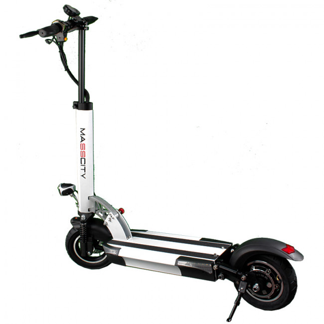 PATINETE ELÉCTRICO MASSCITY MSC005 BRUSHLESS 500W BAT. 48V 10A 30KM AUTONOMÍA C/LUCES DE POSICIÓN BLANCO