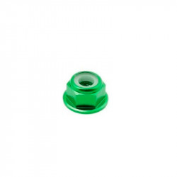 TUERCAS AUTOBLOCANTES 4MM VERDES