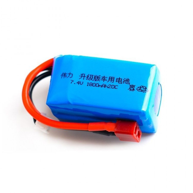 BATERÍA LIPO 7.4V 1800MHA 20C SÚPER POWER WLTOYS A959 979 K929 +AUTOMONÍA +POTENCIA