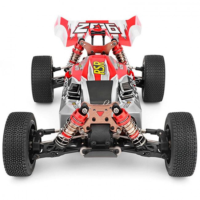 WLTOYS 144001 BUGGY 1/14 TRACCIÓN TOTAL Y LISTO PARA CORRER. 60KM/H CON ALTA CALIDAD. ROJO