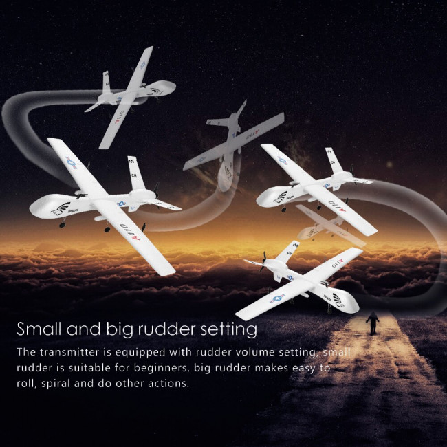 AVIÓN ESPIA XK A110 PREDATOR ELÉCTRICO INICIACIÓN Y LISTO PARA VOLAR