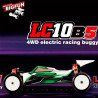 Coche RC LC Racing LC10B5 4x4 competición buggy en kit de montaje (solo el coche)