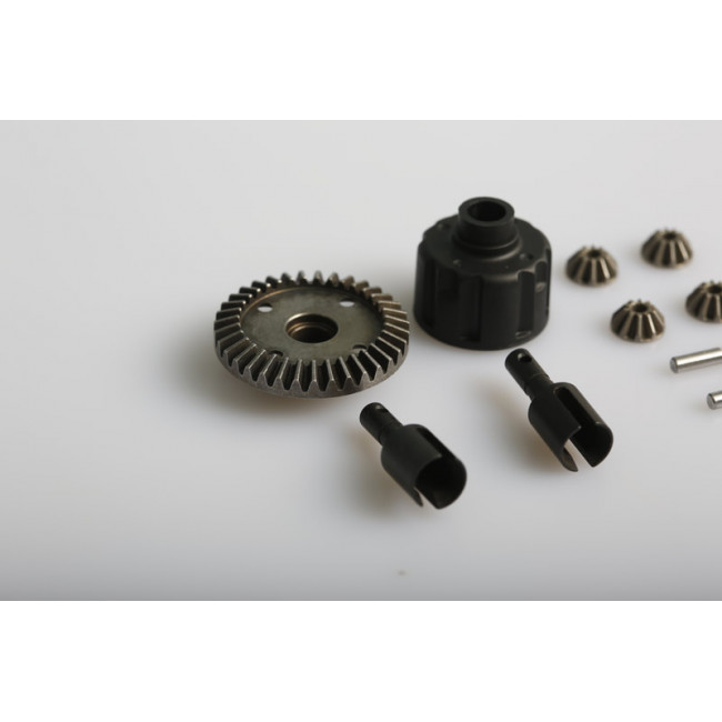 Coche RC LC Racing LC10B5 4x4 competición buggy en kit de montaje (solo el coche)