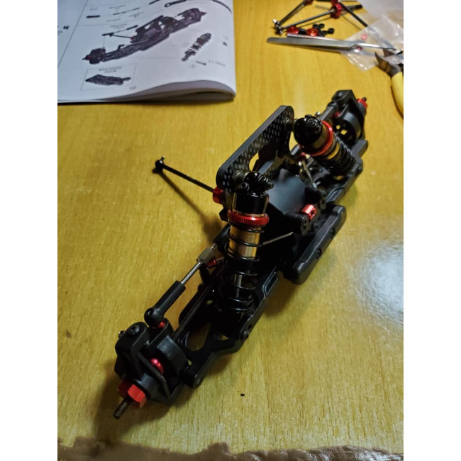 Coche RC LC Racing LC10B5 4x4 competición buggy en kit de montaje (solo el coche)