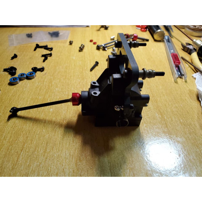 Coche RC LC Racing LC10B5 4x4 competición buggy en kit de montaje (solo el coche)